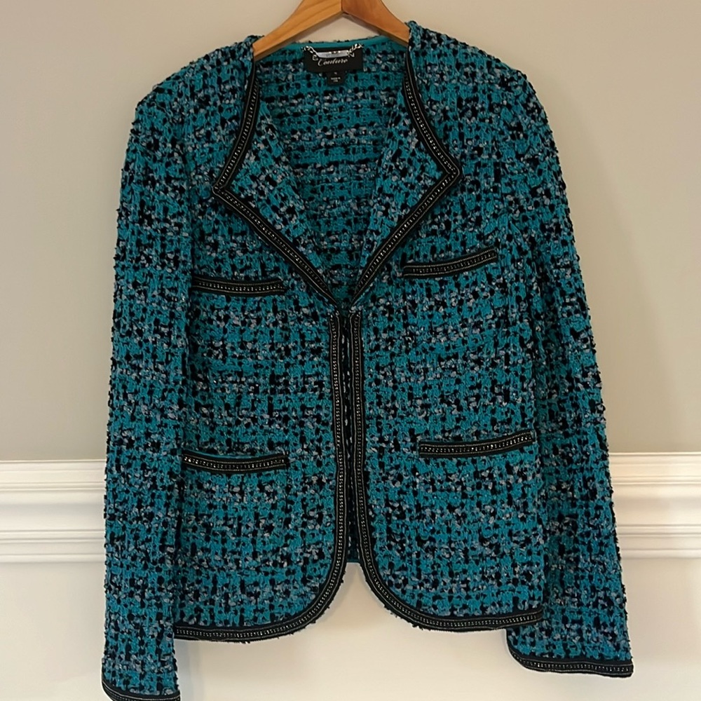 Vintage St. John couture blazer (size 10)